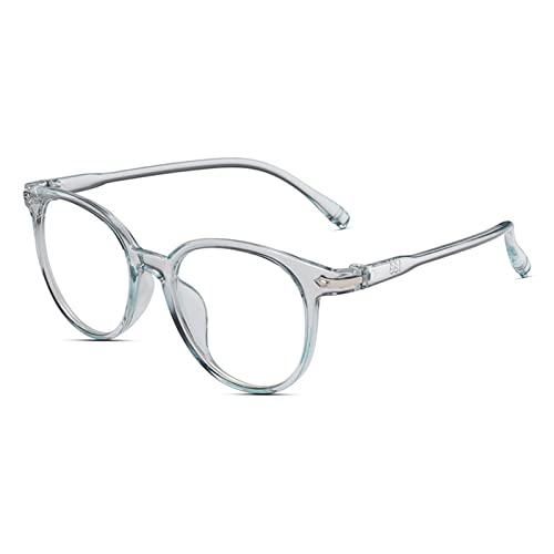 Versión coreana de las gafas de lectura de la personalidad de la moda, espejo de marco retro de color jalea transparente, temperamento encantador, artículos de moda de la calle, accesorios de decoraci