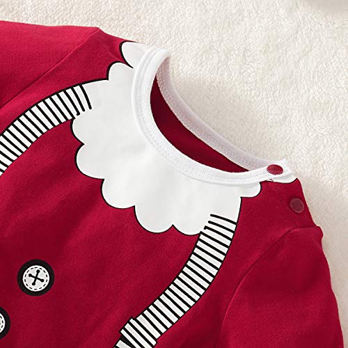 Verve Jelly My 1st Christmas Newborn Baby Boy Girl Ropa Mameluco Feliz Navidad Mono de manga larga Traje infantil