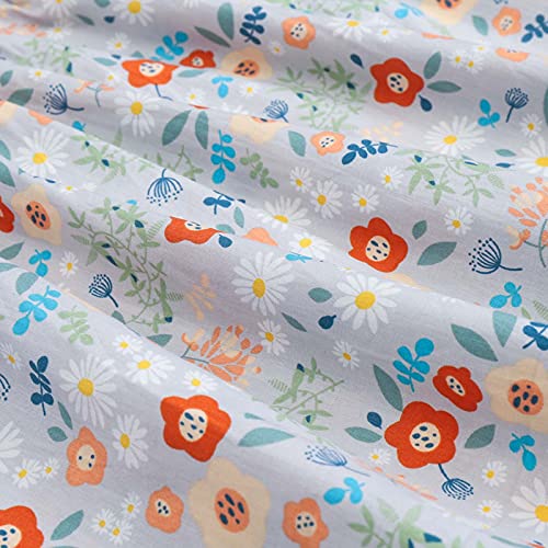 Vestidos de bebé para niñas - Ropa de bebé Niñas - Vestido de manga larga de una pieza con estampado floral de princesa vestido de otoño para niños (6 meses a 3 años), gris, 2-3 Años