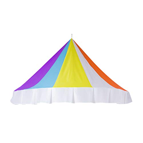 Vosarea Arco Iris Cama Dosel cúpula semicírculo Lectura Esquina Carpa mosquitera Decorativa para niños pequeños -1.5m