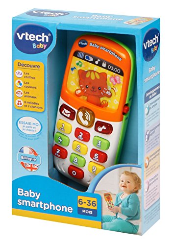 VTech Baby smartphone bilingue juguete para el aprendizaje - juguetes para el aprendizaje (AAA, 6 mes(es), 45 mm, 130 mm, 190 mm, 240 g)