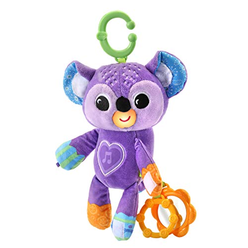 VTech - Eucalipto el Koala, Peluche Interactivo para bebés +3 Meses, Juguete para Colgar en el Carrito, primeras Palabras, Canciones y Desarrollo Motor, versión ESP (3480-536822)