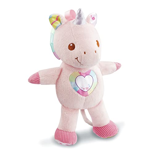 VTech – Peluche de Unicornio Musical y parlante para bebé – Versión FR