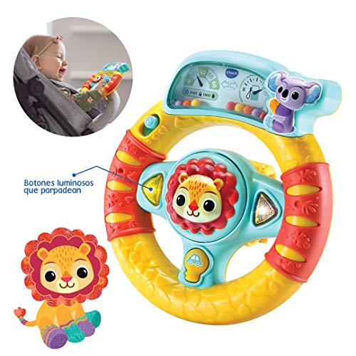 VTech- Volante Descubrimientos. Sonajero Activity Interactivo bebé +3 Meses, Color (3480-536622)