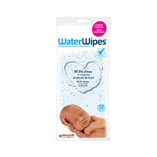 Waterwipes – 99,9% de agua y una gota de frutas – 28 toallitas