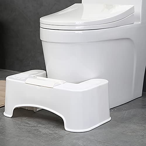 WCPQT Portátil No-resbalón Entrenamiento para IR Al Baño Taburete De Aseo De Baño,Plegable Robusto Taburete De Aseo En Cuclillas,para Adulto Niños-A 48.5x27.5x17cm(19x11x7inch)