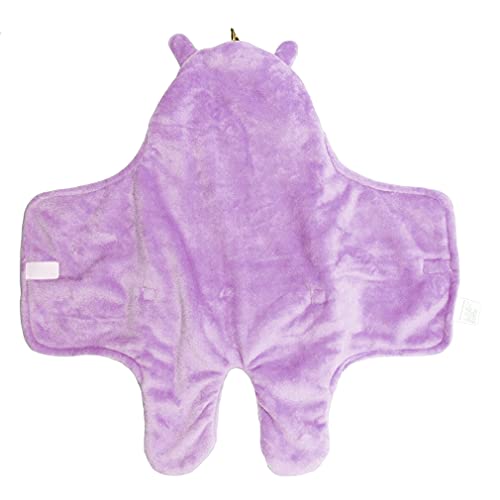 Wetry Saco de Dormir Bebe Unicornio Manta Envolvente Bebe Recien Nacido Invierno Térmico Swaddle Wrap Manta Bebe Unicornio Regalo Bebe Recien Nacido Niña, 0-3 Meses Púrpura