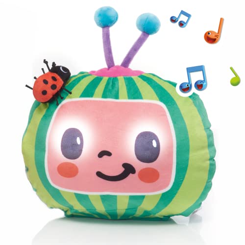 WOW! STUFF CoComelon Toys - Chupete musical para dormir, juguete de aprendizaje preescolar que reproduce 6 canciones para dormir y luz nocturna para niños pequeños, niñas y niños a partir de 2 años