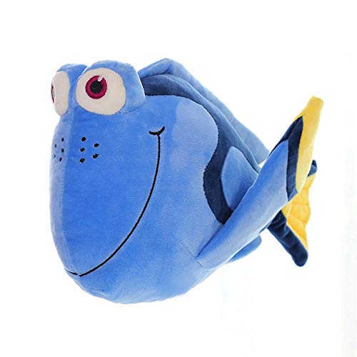 wwwl Juguete de Peluche 23cm Juguetes de Felpa Relleno Animal Dory película Lindo Payaso Pescado Suave muñeca niño Encantador Regalo Anime Navidad Blue