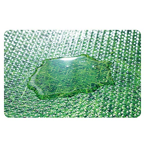 YANGJUN Suelo Goma Alfombra Puzzle Bebe Antideslizante Resistente Al Desgaste Anti Caída Césped Verde Habitación (Color : Green, Size : 60x60x1cm-6PCS)