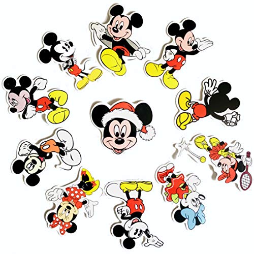 YUESEN Pegatinas Infantiles Pared Minnie Pegatinas Decorativas Pared mickey Mouse Stickers Pared Mickey Dormitorio Calcomanias para dormitorio de bebé y niños