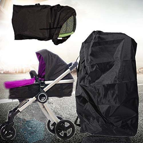 Zerodis Bolsa Grande de Transporte Viaje Cochecito de bebé Bolsa de Viaje Cubierta Infantil Niños Portátil Bolsa de Viaje Grande Cochecito de bebé Silla de Paseo para Control de la Puerta del avión