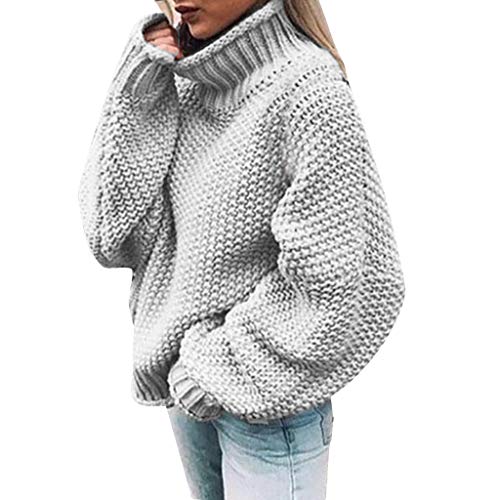 Zilosconcy Felpa Sudaderas Mujer Invierno Rebajas Cuello Alto Jersey Cálido Suéter Talla Grande Manga Larga Chaqueta con Capucha Vintage Abrigos con Bolsillo