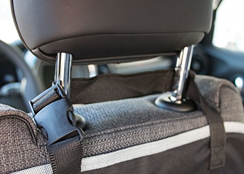 ZOLLNER24 2 organizadores para asiento del coche, con bolsillo térmico