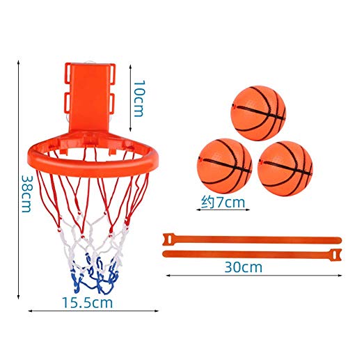 ZPPZ Juguetes de Baño Baloncesto,Canasta Baloncesto Infantil Bañera con Ventosa Juego de Aro de Baloncesto para el baño del bebé Niñas Edad 1-6