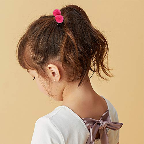 28pcs Bebé Niñas Lazos Elásticos Diadema de Goma Suave Banda para el Cabello Multicolor Cola de Caballo Titular para Niños Niños