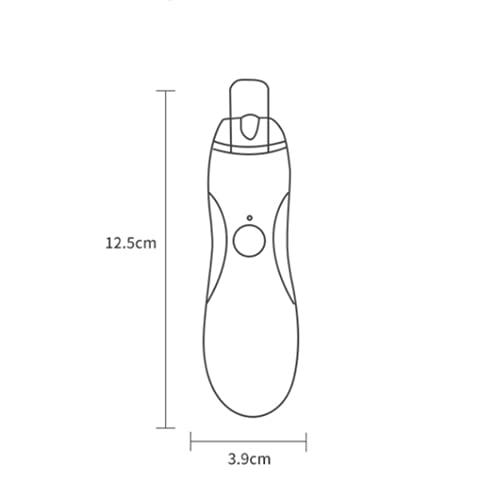 9 en 1 Archivo de clavos de bebé eléctrico con luz LED, carga USB, motor silencioso, con protección contra salpicaduras transparentes y caja de almacenamiento, para cuidado de las uñas recién nacidas.