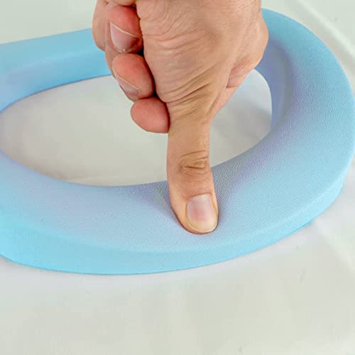 Airplane Potty - Orinal para niños y niñas, asiento ergonómico, cojín suave de PU, resistente a las salpicaduras (verde)