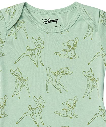 Amazon Essentials Baby Disney Star Wars Marvel Outfit Sets Canastilla, Juego de 6 Piezas Bambi Nature, 6 Meses