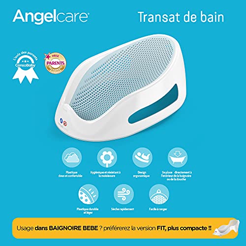 Angelcare asiento de baño gris