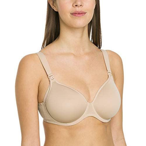 Anita Maternity Bra with Underwire and Spacer Cup Sujetador, Beige (Desert 753), 105D (Talla del Fabricante: 90D) para Mujer