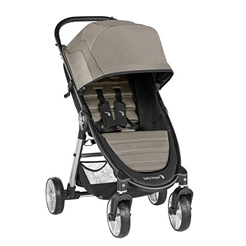 Baby Jogger City Mini 2 de 4 Ruedas Sepia. Silla de paseo desde nacimiento hasta 22kg. Color beige