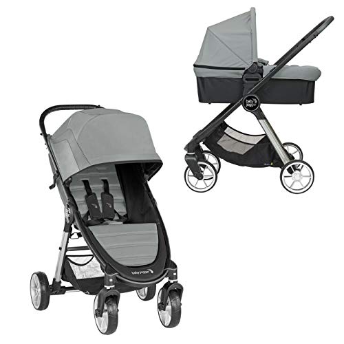 Baby Jogger Duo City Mini2 4 ruedas Slate – Cochecito + capazo – 19600 g