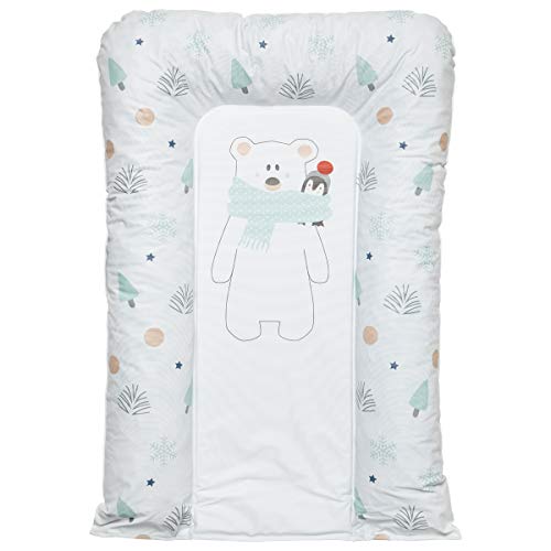 babyCalin Cambiador Snowflakes Bear & Penguin 50 x 70 cm