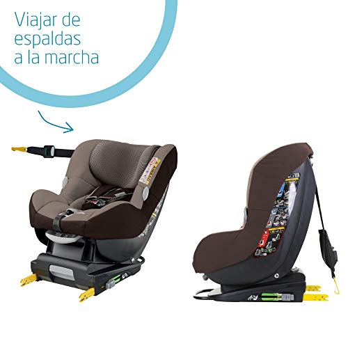 Bébé Confort MiloFix Silla de auto de 0 a 4 años, 0-18 kg, color marrón (Earth Brown)