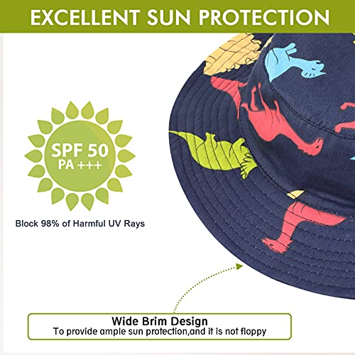 Bebé Niña Niño Sombrero de Sol Verano Algodón Niño Tiburón Ajustable Pescador Gorra Protección de Sol Anti UV para Exteriores/Natación/Playa/Piscina UPF 50+