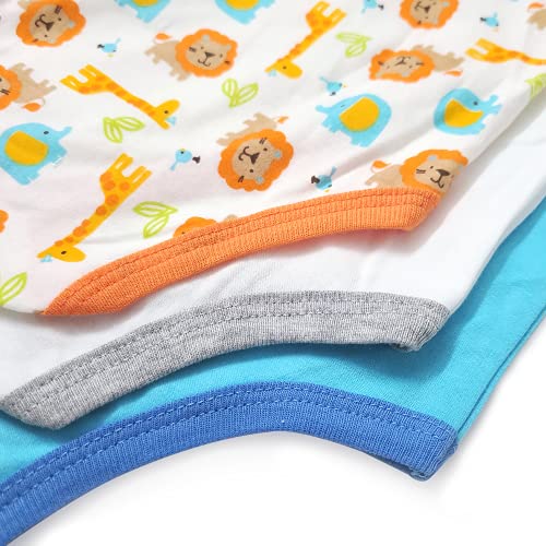 Bestele Bebé Bodies, Short-Sleeve Bodysuit para Niños Niñas,Bebé Corta Body Mameluco Manga Corta Ropa de Verano Primavera Otoño Algodón Pelele (3*Set 6 LI, 12-18 Meses)