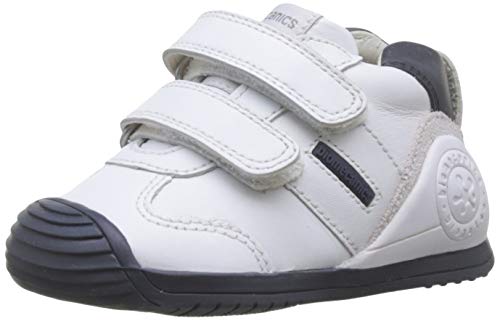 Biomecanics 151157-1, Zapatillas de Estar por casa Unisex niños, Blanco (Blanco Y Azul (Sauvage) F), 24 EU