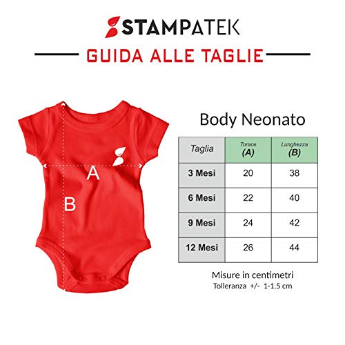 Body de bebé divertido con texto en inglés «Sono l'amore di nonn» de manga corta, ideal como regalo para nacimiento, niño o niña Bianco 3 Meses