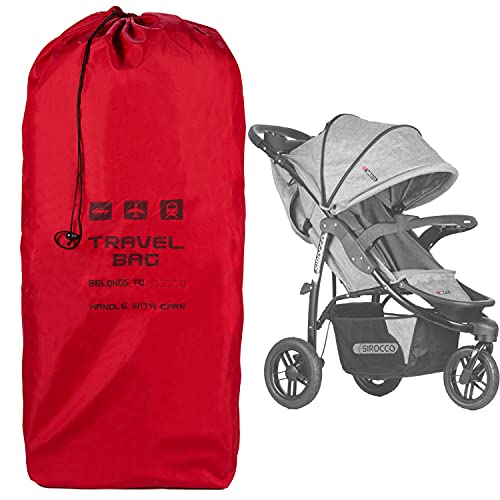 Bolsa de transporte universal para cochecito de viaje buggy tamaño para 120x35x35 protección Viaje Impermeable Ligero Estándar Mochila para Cochecito [085]