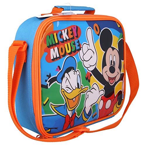 Bolsa Térmica Portacomida Rectangular Con Correa | Mickey Cool Summer