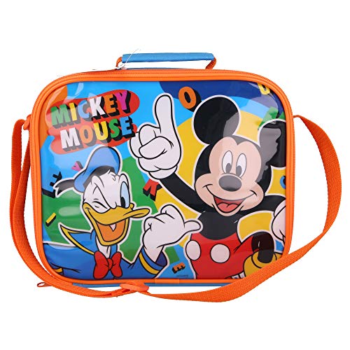 Bolsa Térmica Portacomida Rectangular Con Correa | Mickey Cool Summer