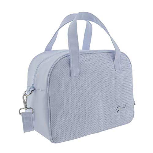 Bolso Maternal Prome Paris Celeste 18x44x33 cm