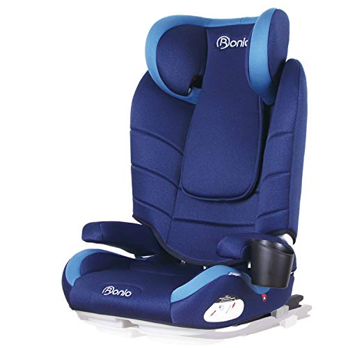 Bonio Silla de coche Grupo 2/3 (15-36 kg) con ISOFIX ECE R44/04… (Azul)