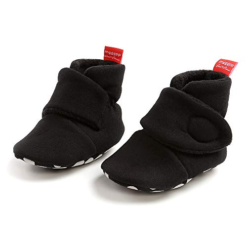 Botas para Bebés, TMEOG Botines de Lana para Bebés Recién Nacidos Zapatillas para Pequeños Primeros Pasos para Bebés y Niños Calcetines Cálidos de Invierno Zapatos