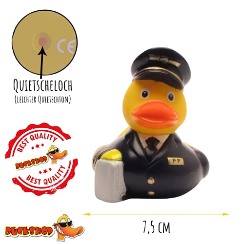 Boutique Duck – Canard de bain Pilot – Canard de bain – L : 7,5 cm