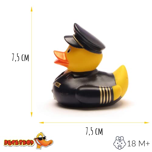 Boutique Duck – Canard de bain Pilot – Canard de bain – L : 7,5 cm