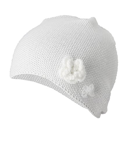 Boutique-Magique Bonnet Blanc bébé ou Fille