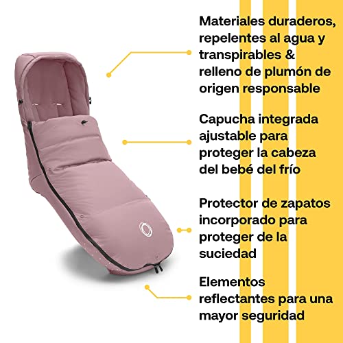 Bugaboo saco de abrigo de invierno rosa arenoso