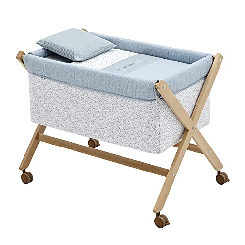 Cambrass 45976 - Minicuna, azul/natural, unisex