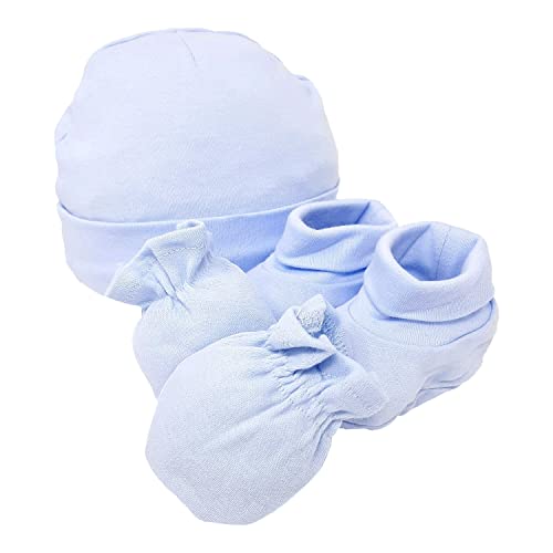 Canastilla para Bebé - Bubble Dou dou de Mababy - Manta Bebé y Dou dou con Textura Burbujas Personalizados con el Nombre del bebé - Cesta de Regalo para Recién Nacido.… (Azul Bordado Clasico)