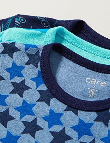 Care Body Bebé-Niños pack de 3 o pack de 6 Azul (Dark Navy 778) 4 años (Talla del fabricante: 104)