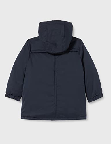 Chicco Parka Imbottito con Cappuccio. Anorak, BLU, 50 para Bebés