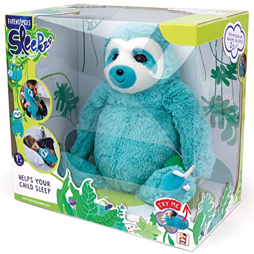 Chicos - Friendanimals - Sleepezzz Oso Perezoso, Peluche Interactivo para Coger el Sueño, a Partir de 18 Meses, Ref 41261