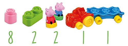 Clementoni - Clemmy- 17249 PlaySet Peppa Pig, juego de construcciones