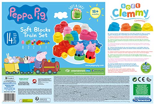 Clementoni - Clemmy- 17249 PlaySet Peppa Pig, juego de construcciones